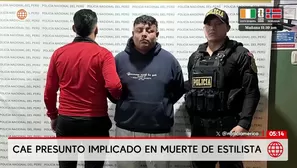 Capturan a sospechoso de la muerte de estilista en San Juan de Miraflores. Foto y video: América Noticias