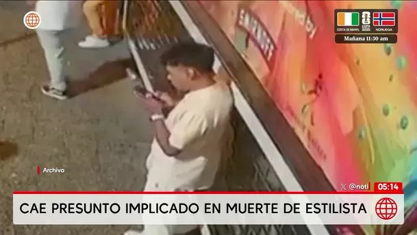 Capturan a sospechoso de la muerte de estilista en San Juan de Miraflores. Foto: América Noticias
