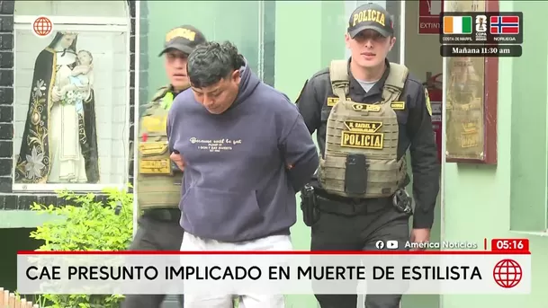 Capturan a sospechoso de la muerte de estilista en San Juan de Miraflores. Foto: América Noticias