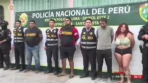 Caen cuatro extorsionadores del Clan del Norte en Santa Anita/ América Noticias