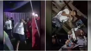 Caen diez integrantes de Los Rápidos del Norte en fiesta privada/ América Noticias