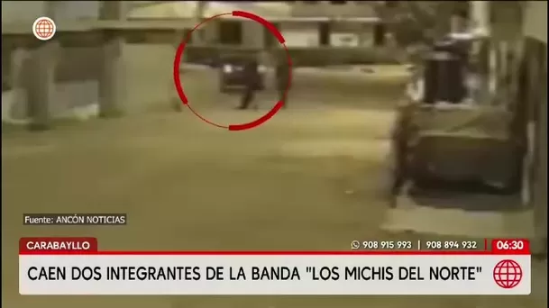 Policía captura a dos presuntos integrantes de la banda Los Michis del Norte/ América Noticias