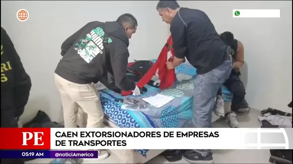 Caen extorsionadores de empresas de transporte. Foto: América Noticias