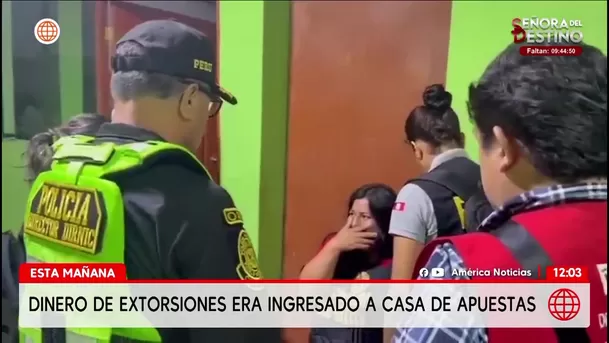 Caen extorsionadores por lavar dinero en casas de apuestas. Foto: América Noticias