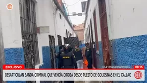 Los detenidos fueron llevados al Depandro del Callao / Video: América Noticias