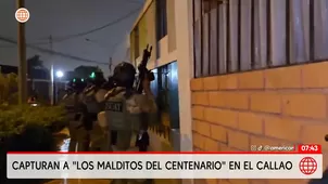 Los Malditos del Centenario son investigados por los presuntos delitos de sicariato / Video: América Noticias