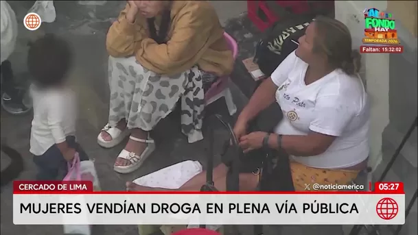 Caen Las Teletubbies por venta de droga en el Cercado de Lima. Foto: América Noticias Caen Las Teletubbies por venta de droga en el Cercado de Lima. Foto: América Noticias