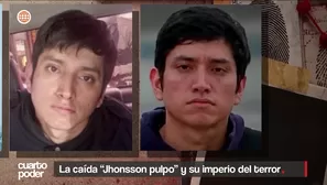 Un trabajo conjunto entre la policía peruana, el FBI, la DEA y autoridades bolivianas permitió la captura de Jhonsson Cruz Torres, cabecilla de "Los Pulpos”. Se le atribuye la autoría intelectual de más de 30 secuestros y homicidios. Video: Cuarto Poder
