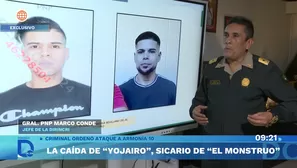 Así cayó "Yojairo", el número dos del Monstruo. Foto y video: América TV