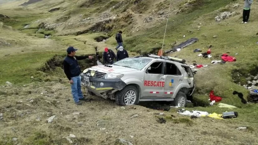 Cajamarca: 13 muertos dejó caída de camión en abismo