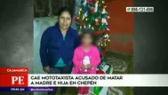 Cajamarca: Capturan a mototaxista acusado de matar a madre e hija en Chepén