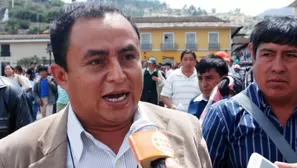 Gregorio Santos, preso gobernador de Cajamarca. Foto: Andina