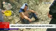 Cajamarca: Liberan a comerciante secuestrado