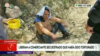 Empresario secuestrado en descampado | Video: América Noticias