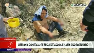 Empresario secuestrado en descampado | Video: América Noticias