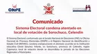 ¿Qué dijo el Sistema Electoral tras atentado en un local de votación de Cajamarca?