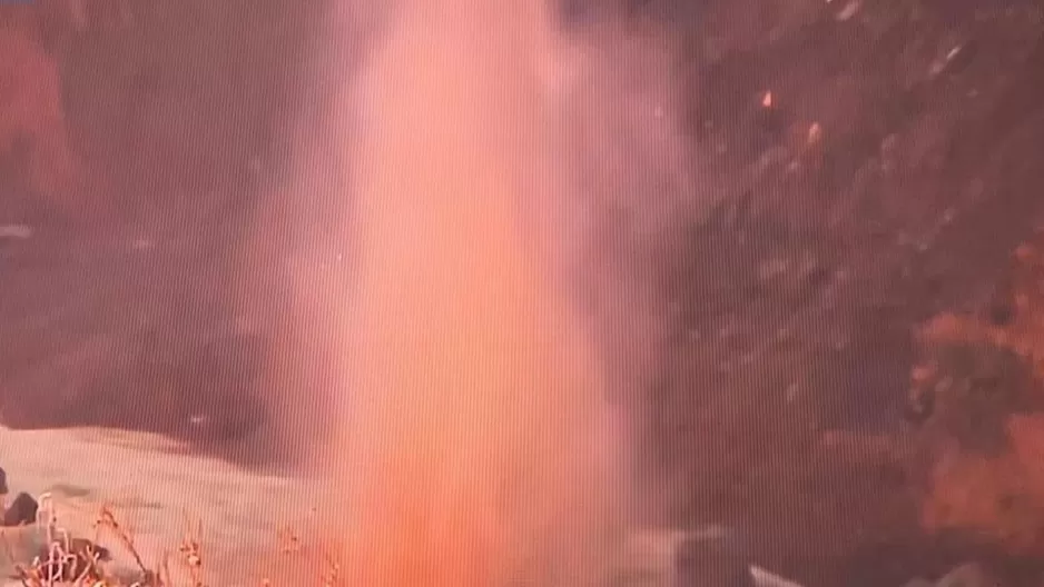 Cálidda suspende gas en SJL, Lurigancho y San Antonio por fuga. Foto y video: Canal N/Andina