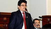  Teófilo Gamarra aseguró que Alan García no tiene argumentos para criticar el gobierno de Humala / Foto: Congreso de la República