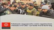 Callao: 1300 policías y 60 fiscales realizan megaoperación contra el sicariato