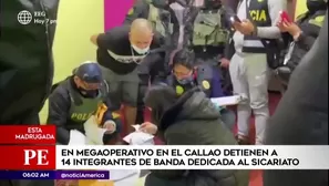 Megaoperativo en el Callao. América Noticias