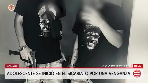 Adolescente se inició en el sicariato por una venganza. Foto: América Noticias