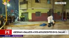 Callao: Asesinan a balazos a dos adolescentes