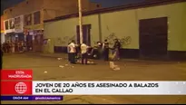 Crimen en el Callao. América Noticias