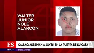 Joven fue baleado en el Callao.