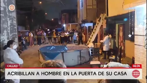 Callao: dos hombres son asesinados en distintos ataques/ América Noticias