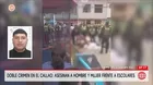 Callao: asesinan a hombre y mujer frente a escolares
