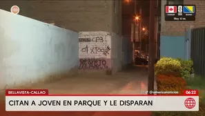 Callao: Ataque armado en Bellavista deja un herido. Foto y video: América Noticias