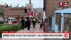 Callao: Balacera en Mi Perú deja a hombre crítico y niño herido. Foto y video: América Noticias