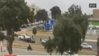 Barristas provocaron desmanes tras partido en el estadio Miguel Grau. Foto: captura de TV