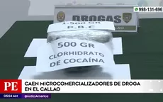 Callao: Caen microcomercializadores de droga  - Noticias de aniversario