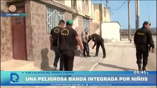 Los Calacos del Callao: Menores sicarios y extorsión/ Domingo al Día