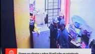 Callao: cámara de seguridad captó robo de 50 mil soles de veterinaria