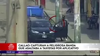 Captura de delincuentes en el Callao. América Noticias