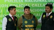 Los sujetos fueron detenidos en el Callao