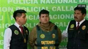 Los sujetos fueron detenidos en el Callao