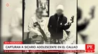 Callao: Capturan a presunto sicario adolescente en La Perla