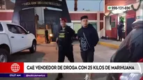 Cayó vendedor de droga en el Callao. Foto y video: América Noticias