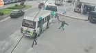 Callao: chofer de bus herido tras ataque de extorsionadores