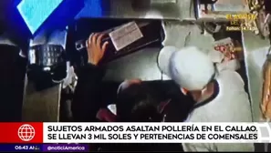 Durante el asalto, se llevaron las ganancias del día. Foto/Video: América Noticias