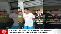 Banda fue capturada antes que robaran productos. Foto: América Noticias