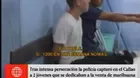 Callao: detienen a dos jóvenes con más de 2 kilos de marihuana
