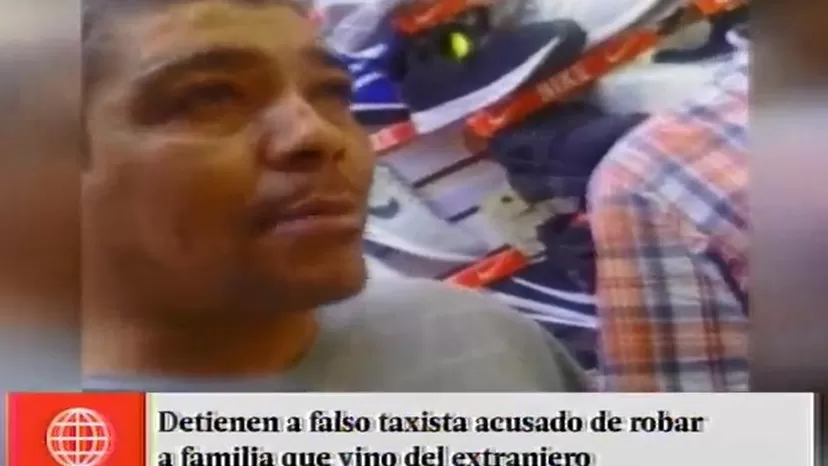 Callao: falso taxista robó pertenencias y más de 2 mil dólares a familia