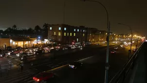 Callao: fuertes vientos causan apagón, según Pluz Energía. Foto y video: Canal N/Andina