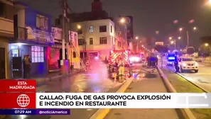 Fuga de gas en el Callao. América Noticias