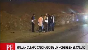 Hallan cuerpo de un hombre en el Callao.