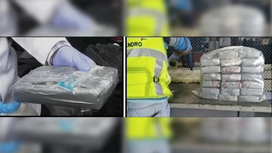 Los agentes antidrogas inspeccionaron un contenedor que iba a transportar vía marítima dos camionetas rurales / Foto: PNP